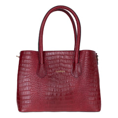 Carrera Novelya Women’s Leather Bag – Full-Grain Calf Leather Top Handle Bag for Elevated Everyday Carry | Minimal & Handcrafted