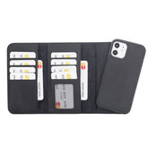 iPhone 12 Mini Leather Wallet Case Detachable RFID – Santa