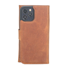 iPhone 12 Pro Max Leather Wallet Case Detachable RFID – Santa