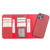 iPhone 12 Pro Leather Wallet Case Detachable RFID – Santa