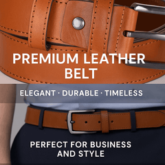 Handcrafted Men’s Leather Belt