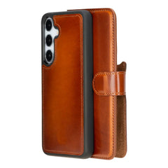 Samsung Galaxy S25 Plus Leather Wallet Case Detachable RFID – Magic