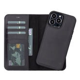 iPhone 13 Pro Leather Wallet Case Detachable RFID – Liluri