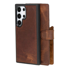 Samsung Galaxy S24 Leather Wallet Case Detachable RFID – Magic