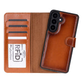 Magic Samsung Galaxy S26 Plus Leather Detachable Wallet Case