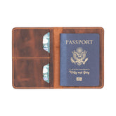 Viaggio Leather Passport Wallet