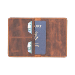 Viaggio Leather Passport Wallet