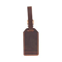 Uno Leather Luggage Tag