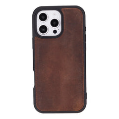 iPhone 16 Pro Max Genuine Leather Slim Case MagSafe – Flex Cover Series