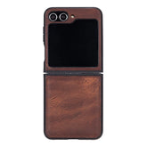 Samsung Galaxy Z Flip 5 Genuine Leather Slim Case – Flex Cover