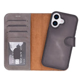 iPhone 17 Leather Wallet Case Detachable RFID MagSafe – Magic Series