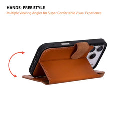 iPhone 17 Pro Leather Wallet Case Detachable RFID MagSafe – Magic Series