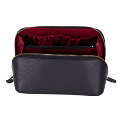 Ella Leather Makeup Bag