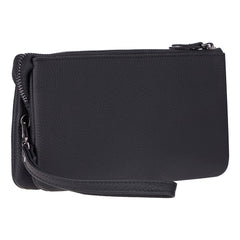 Majeste Leather Clutch Bag