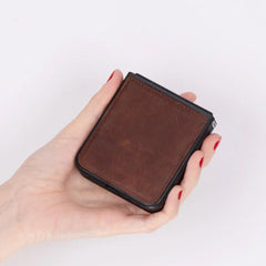 Samsung Galaxy Z Flip 6 Genuine Leather Slim Case – Flex Cover