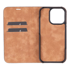 Sonat Leather iPhone 16 Pro Folio Case