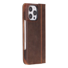 Sonat Leather iPhone 16 Pro Max Folio Case