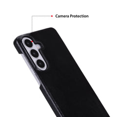 Samsung Galaxy S26 Full-Grain Leather Slim Case MagSafe – Ultimate Jacket