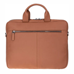 Truro Leather Business Briefcase / Laptop Case 14" with Suitcase