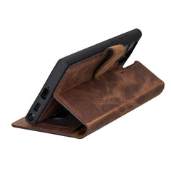 Samsung Galaxy S22 Ultra Leather Wallet Case Detachable RFID – Magic