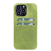 iPhone 13 Pro Genuine Leather Slim Case with Card Holder – Rock Cover CCP