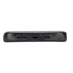 iPhone 15 Plus Genuine Leather Slim Case MagSafe – Rock Cover Series