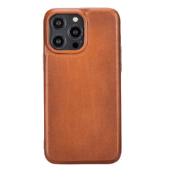 iPhone 15 Pro Max Genuine Leather Slim Case MagSafe – Rock Cover Series