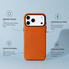 Prestige iPhone 17 Pro Max Leather Case