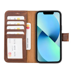 iPhone 14 Plus Leather Wallet Case Detachable RFID – Liluri
