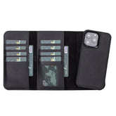 iPhone 13 Pro Leather Wallet Case Detachable RFID – Santa