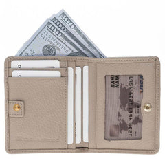 Bouletta Fabio Leather Men's Wallet Floater Sand Grey