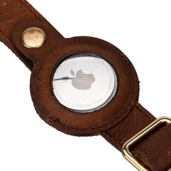 Gerçek Deriden El Yapımı Köpek Tasması