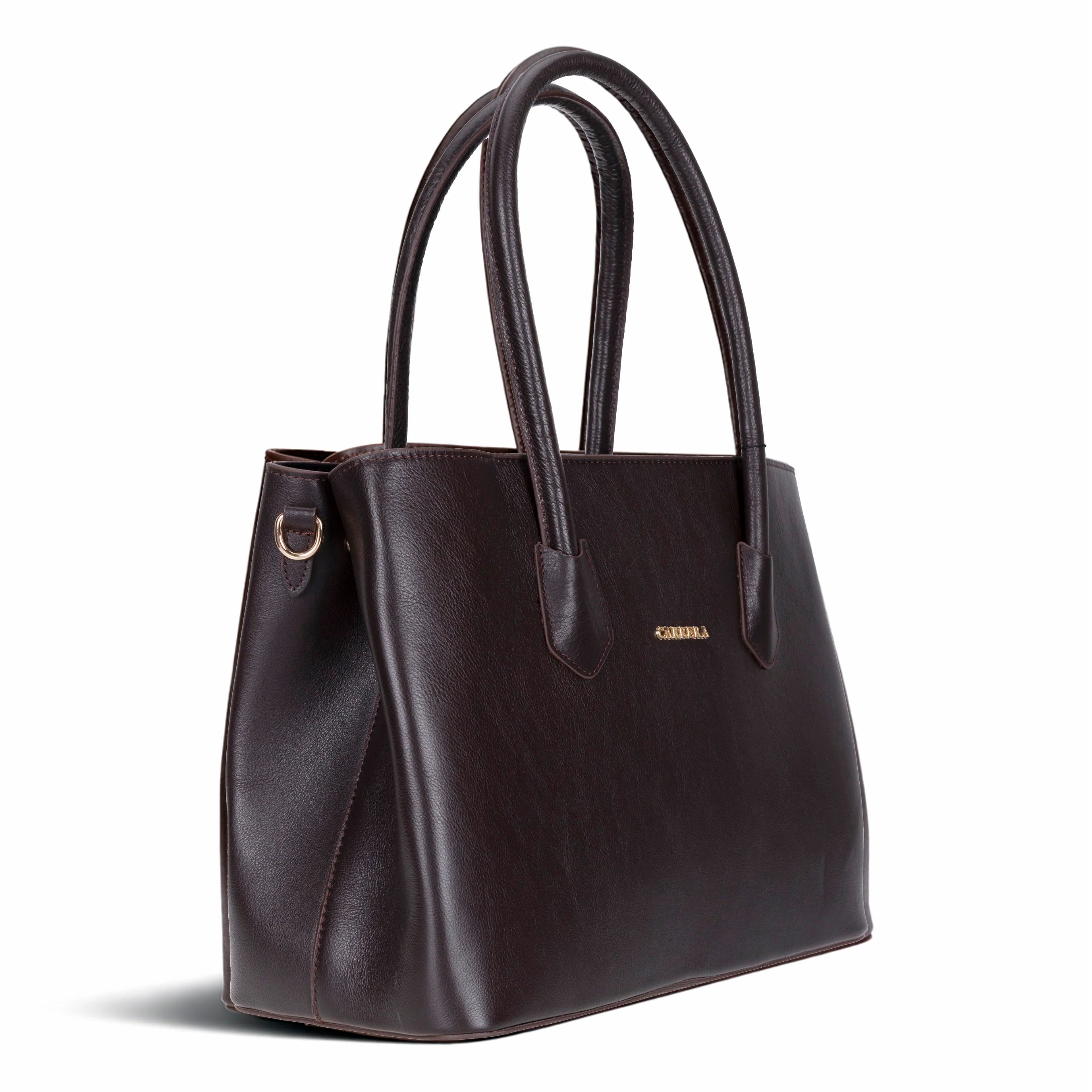 Carrera Novelya Women’s Leather Bag – Full-Grain Calf Leather Top Handle Bag for Elevated Everyday Carry | Minimal & Handcrafted