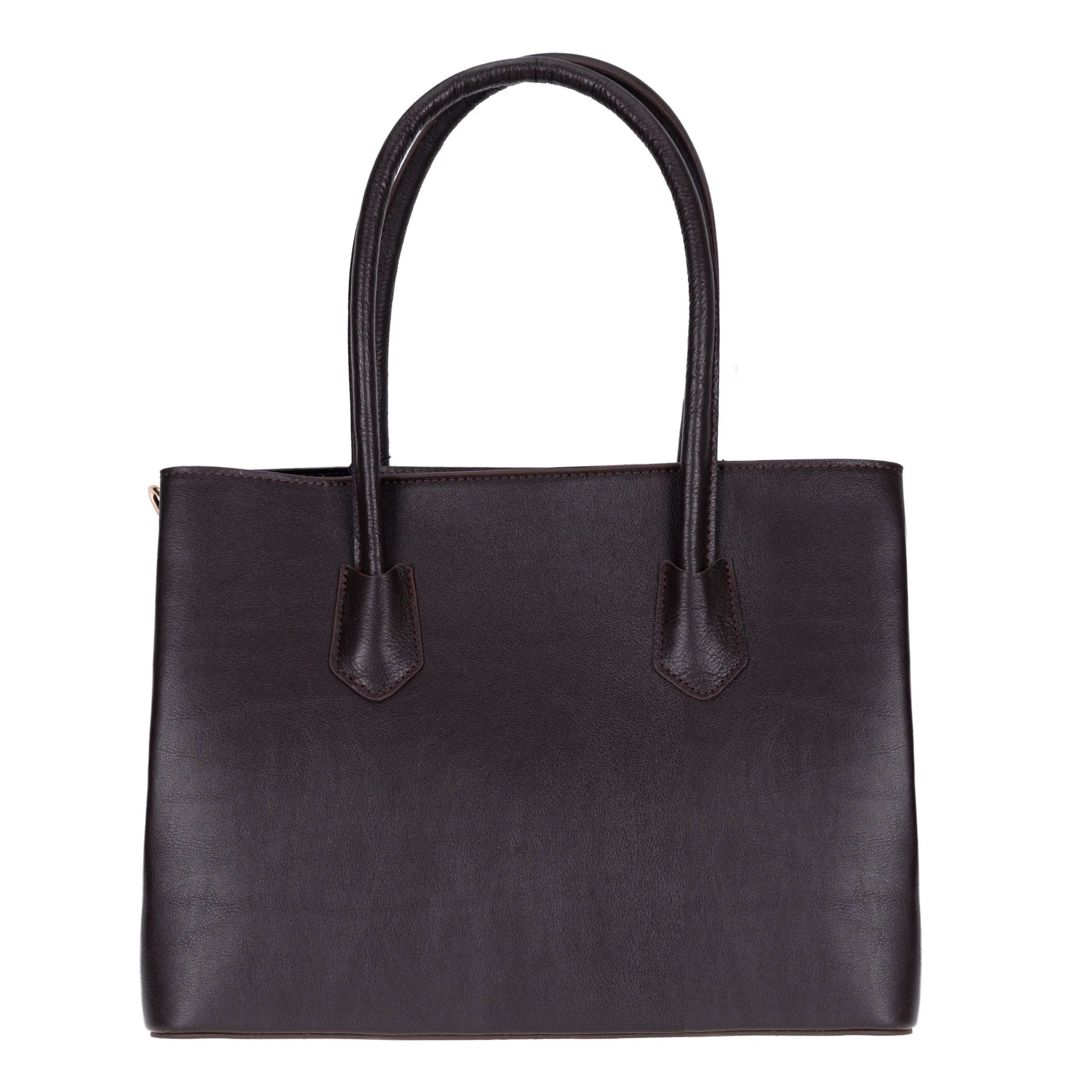 Carrera Novelya Women’s Leather Bag – Full-Grain Calf Leather Top Handle Bag for Elevated Everyday Carry | Minimal & Handcrafted