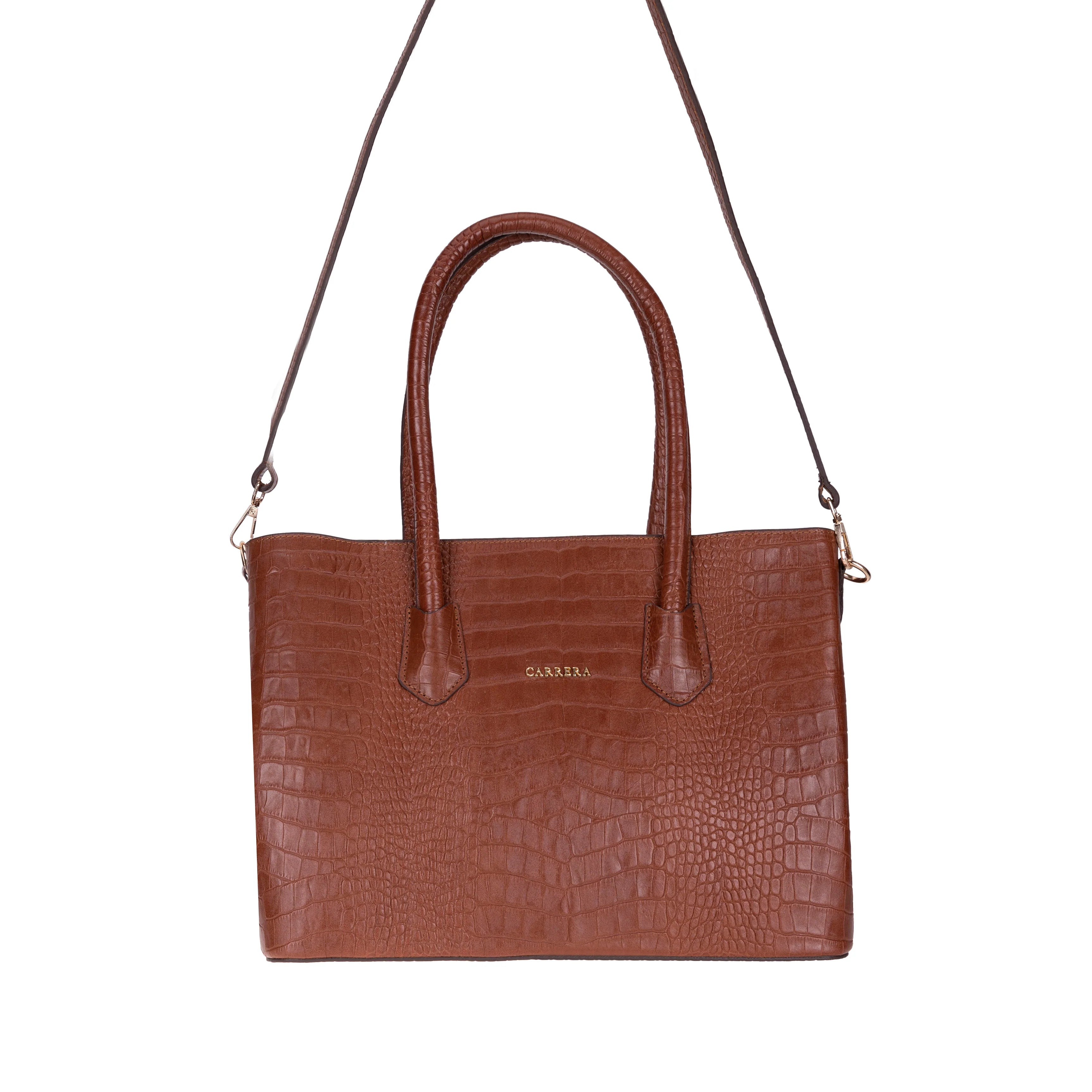 Carrera Novelya Women’s Leather Bag – Full-Grain Calf Leather Top Handle Bag for Elevated Everyday Carry | Minimal & Handcrafted