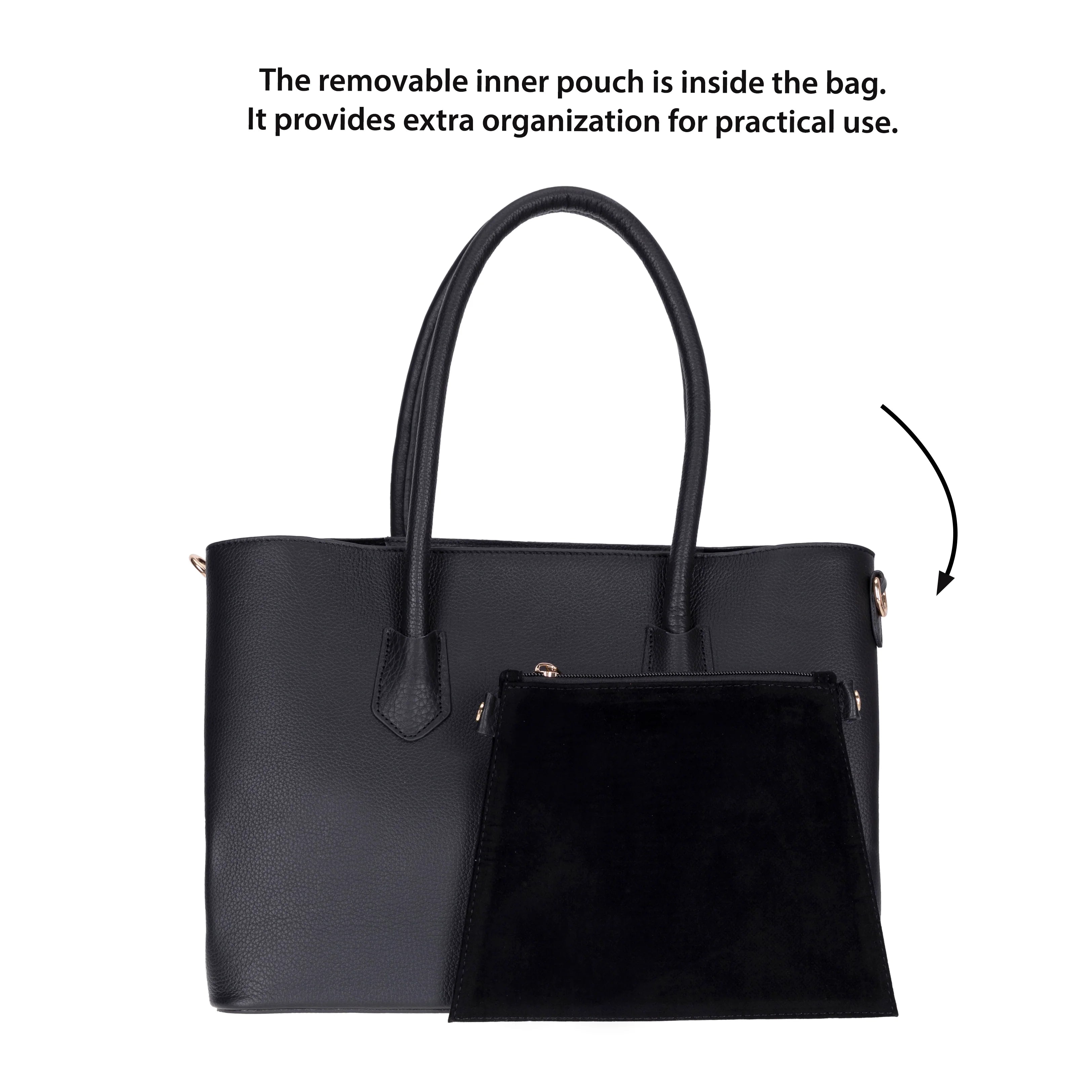 Carrera Novelya Women’s Leather Bag – Full-Grain Calf Leather Top Handle Bag for Elevated Everyday Carry | Minimal & Handcrafted