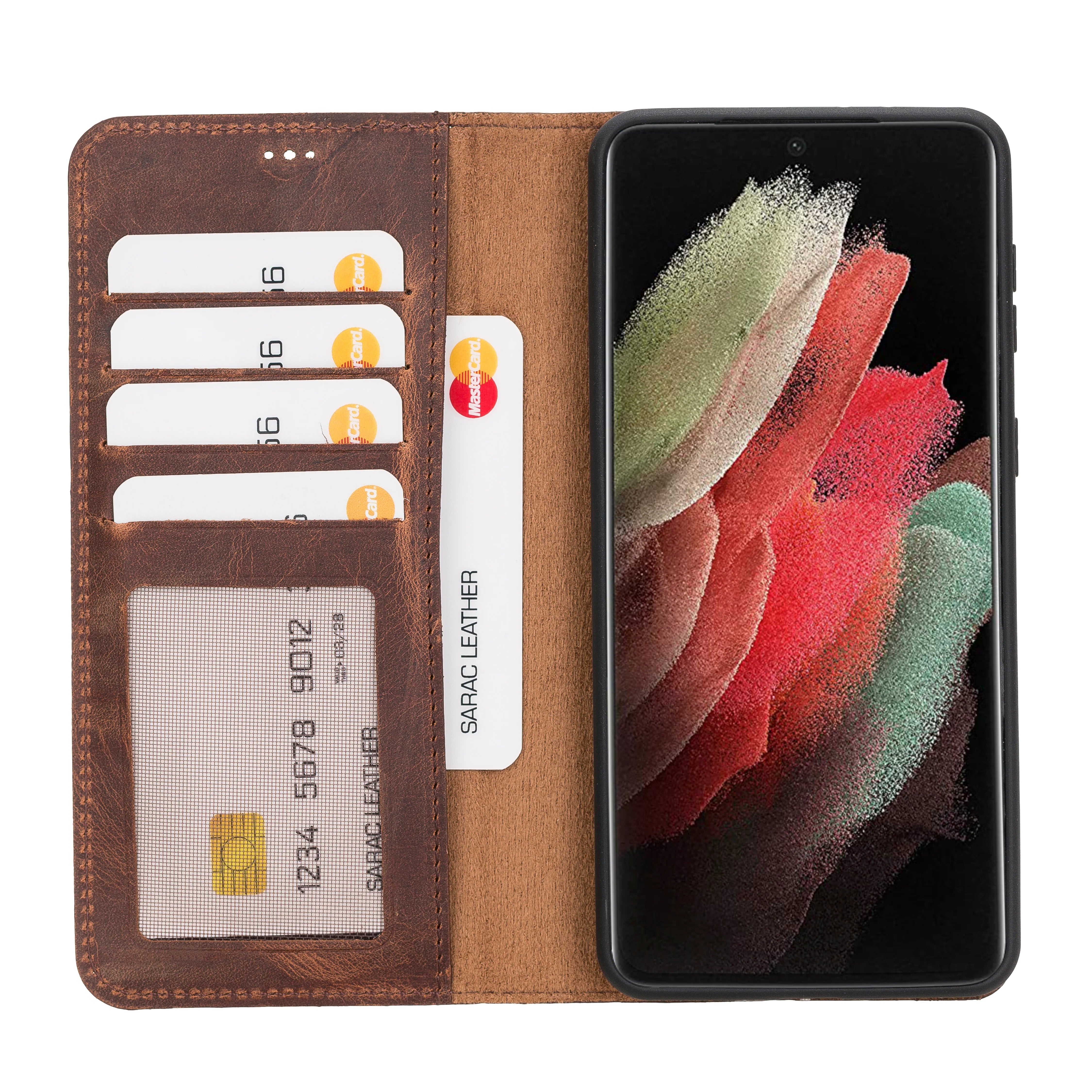 Samsung Galaxy S21 Plus Leather Wallet Case Detachable RFID – Liluri