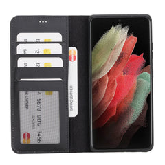 Samsung Galaxy S21 Ultra Leather Wallet Case Detachable RFID – Liluri