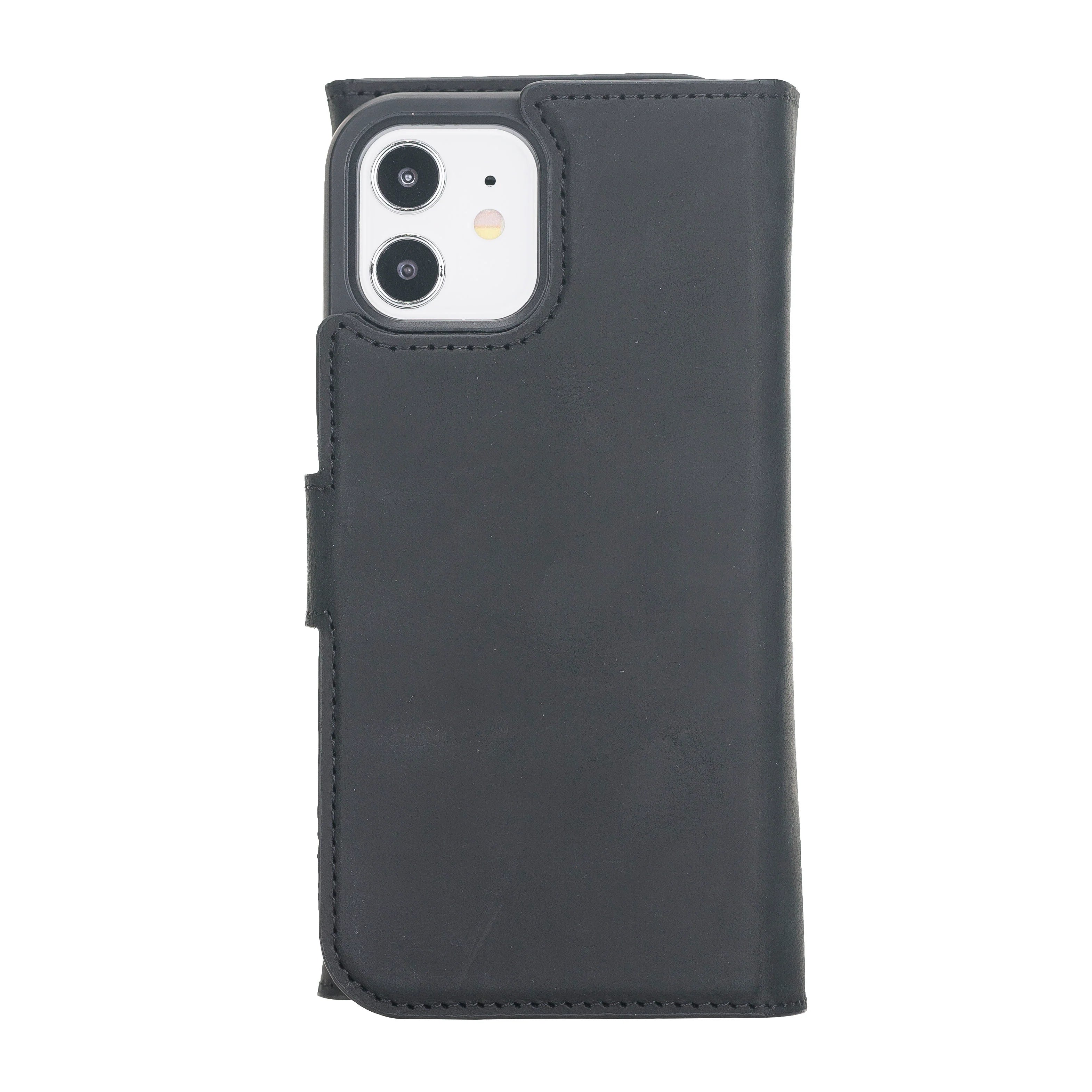 iPhone 12 Mini Leather Wallet Case Detachable RFID – Santa