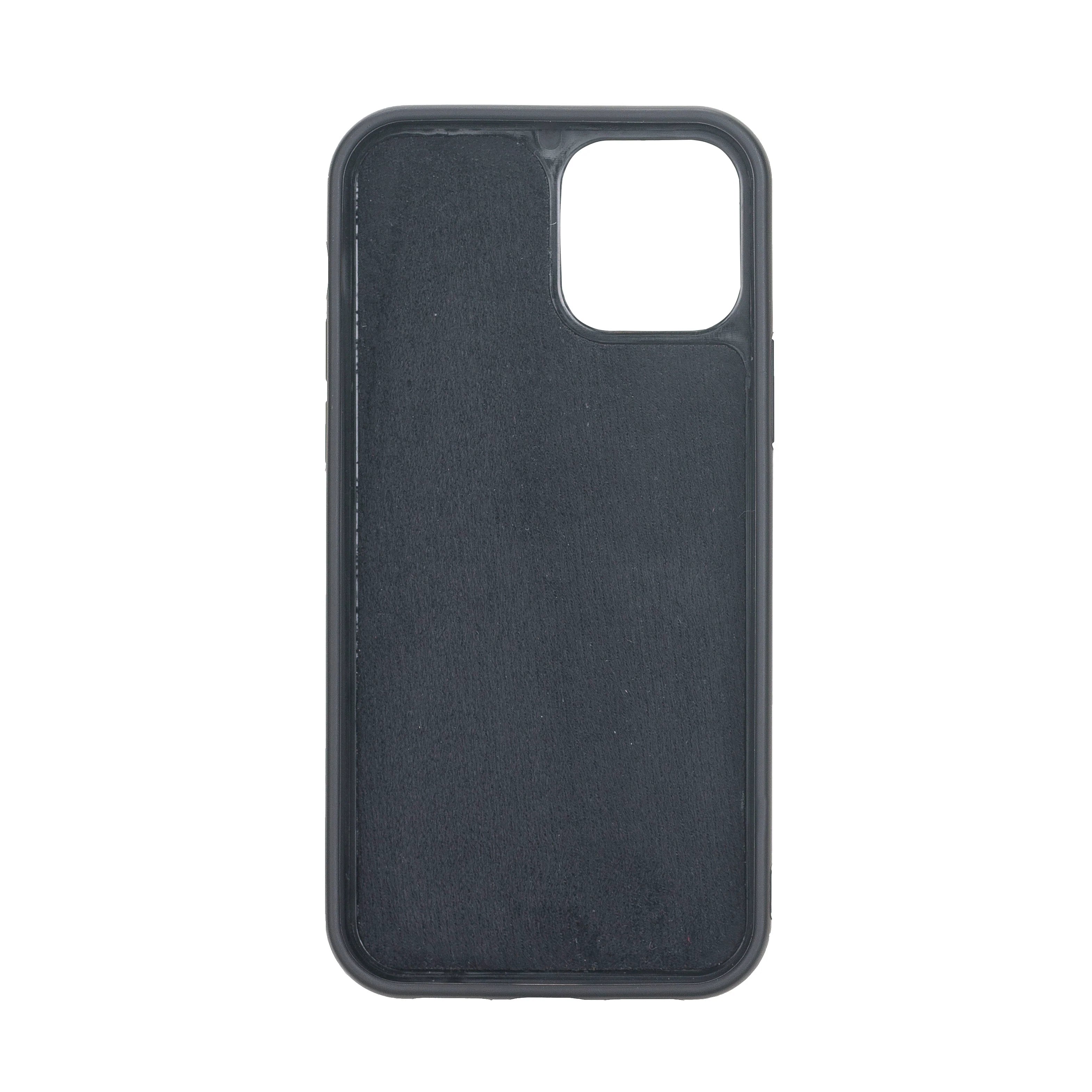 iPhone 12 Mini Leather Wallet Case Detachable RFID – Santa