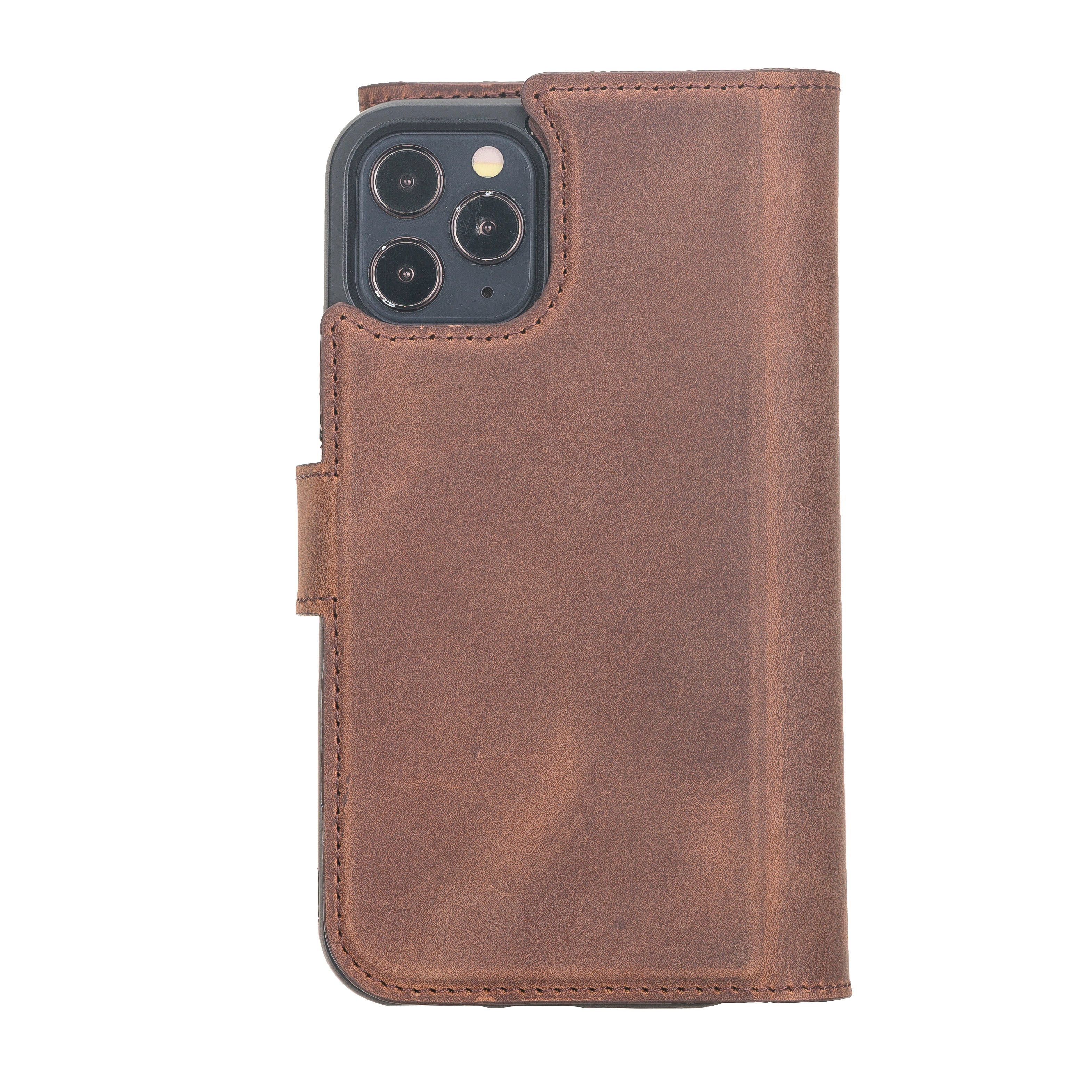 iPhone 12 Pro Leather Wallet Case Detachable RFID – Santa