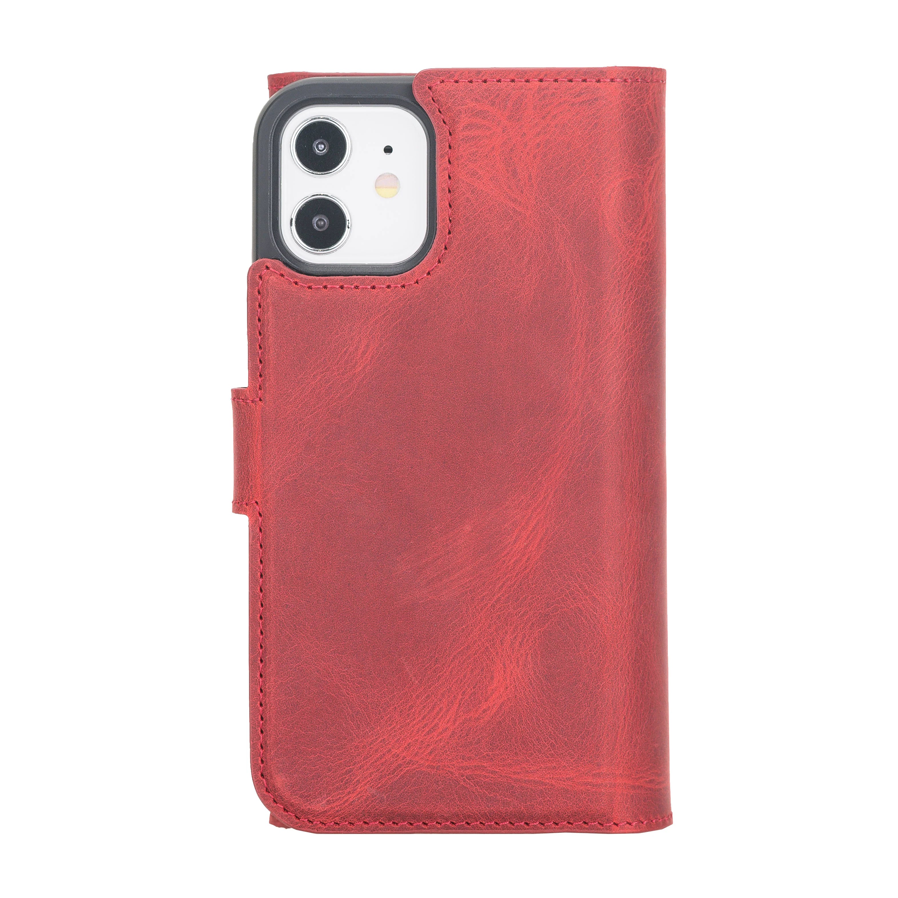 iPhone 12 Mini Leather Wallet Case Detachable RFID – Santa