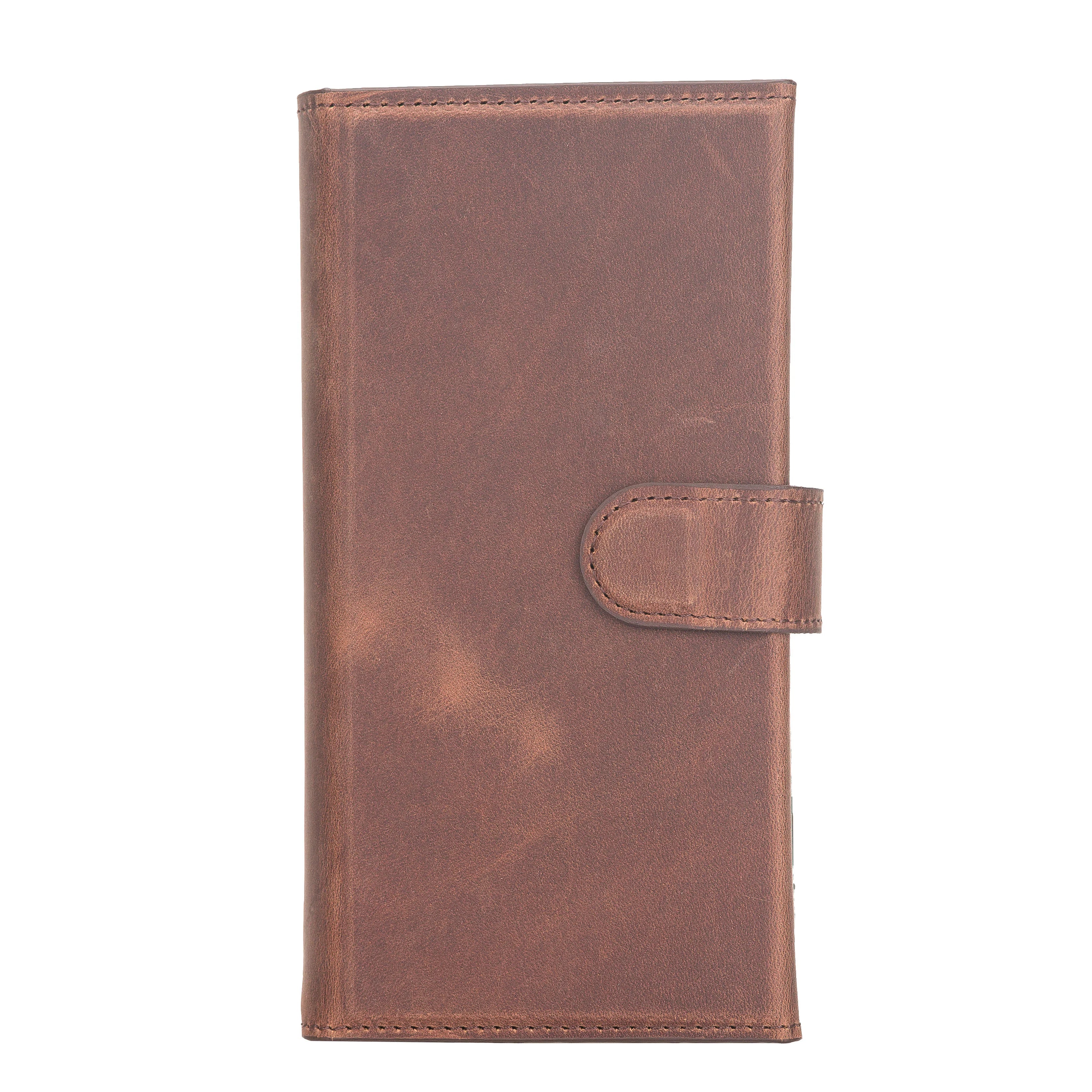 iPhone 12 Mini Leather Wallet Case Detachable RFID – Santa