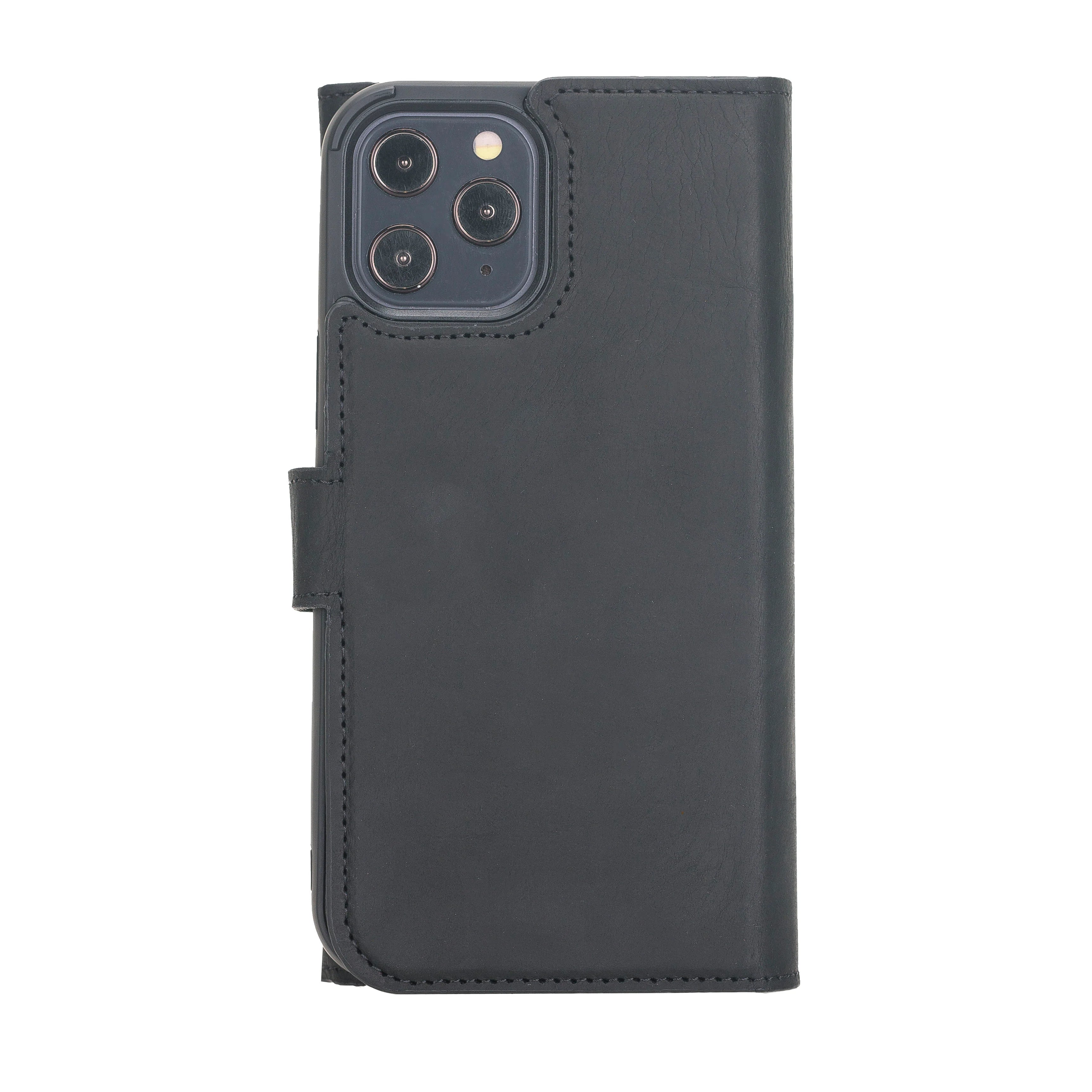 iPhone 12 Pro Max Leather Wallet Case Detachable RFID – Santa