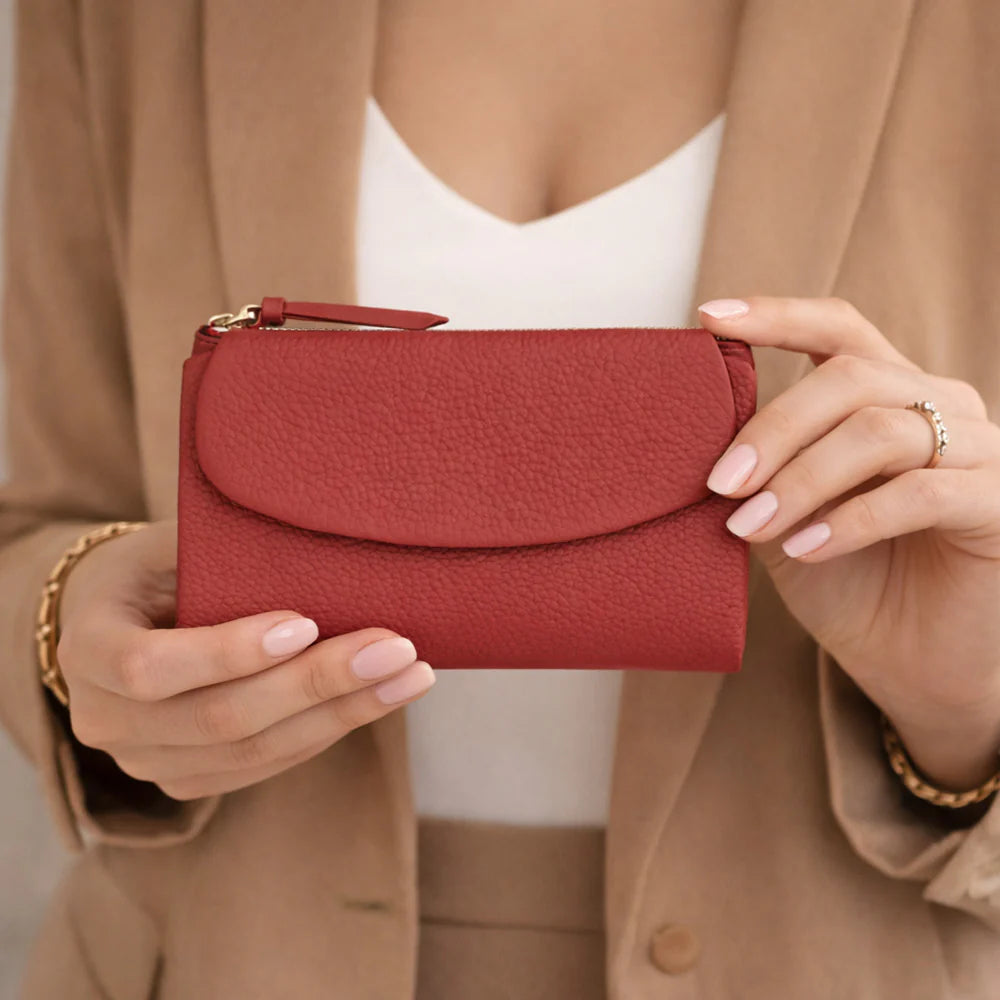Vellure Leather Women's Wallet, Medium