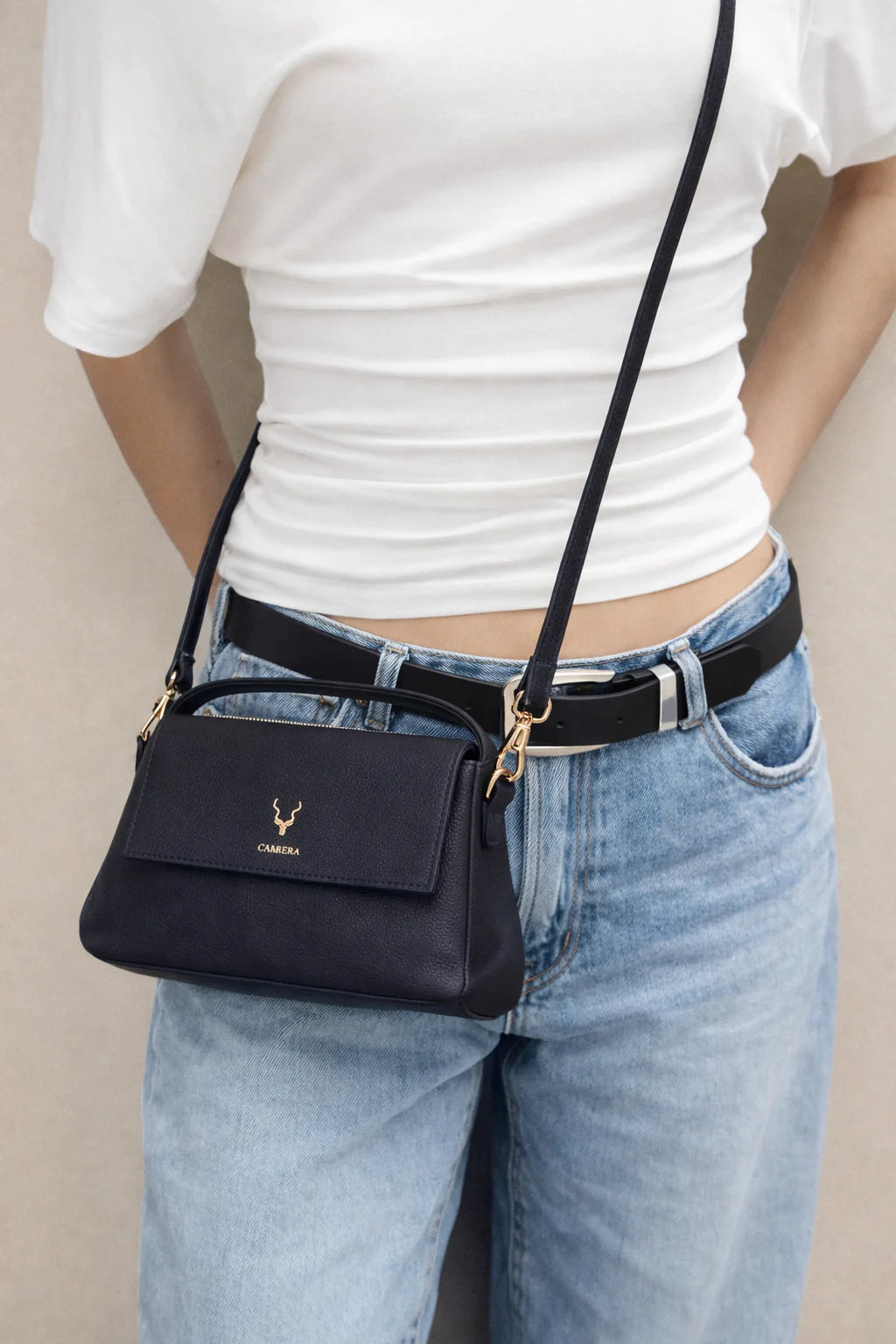 Carrera Arvelia Women’s Leather Bag – Floater Leather Shoulder & Top Handle Bag for Everyday Elegance | Minimal & Handcrafted