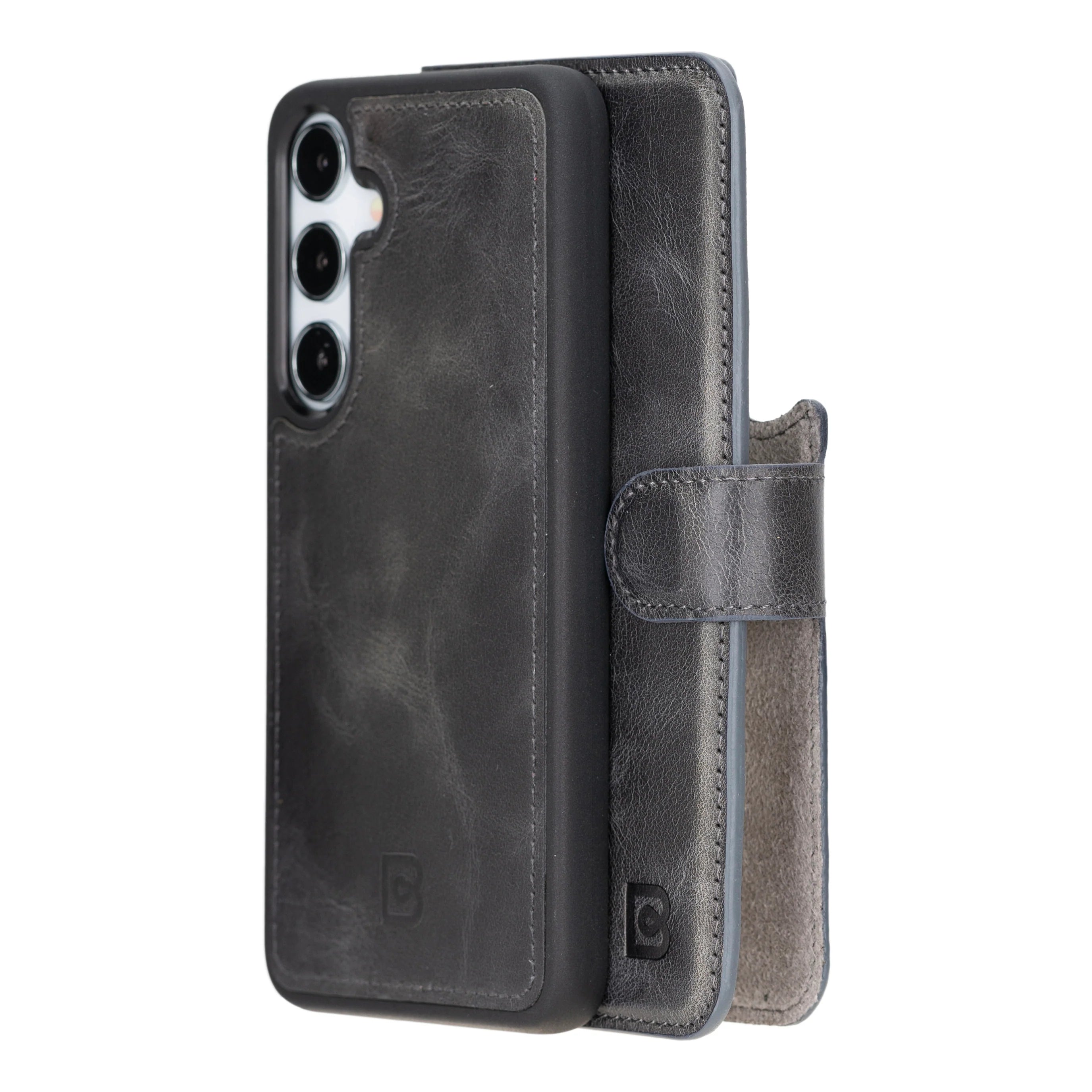Magic Samsung Galaxy S26 Plus Leather Detachable Wallet Case