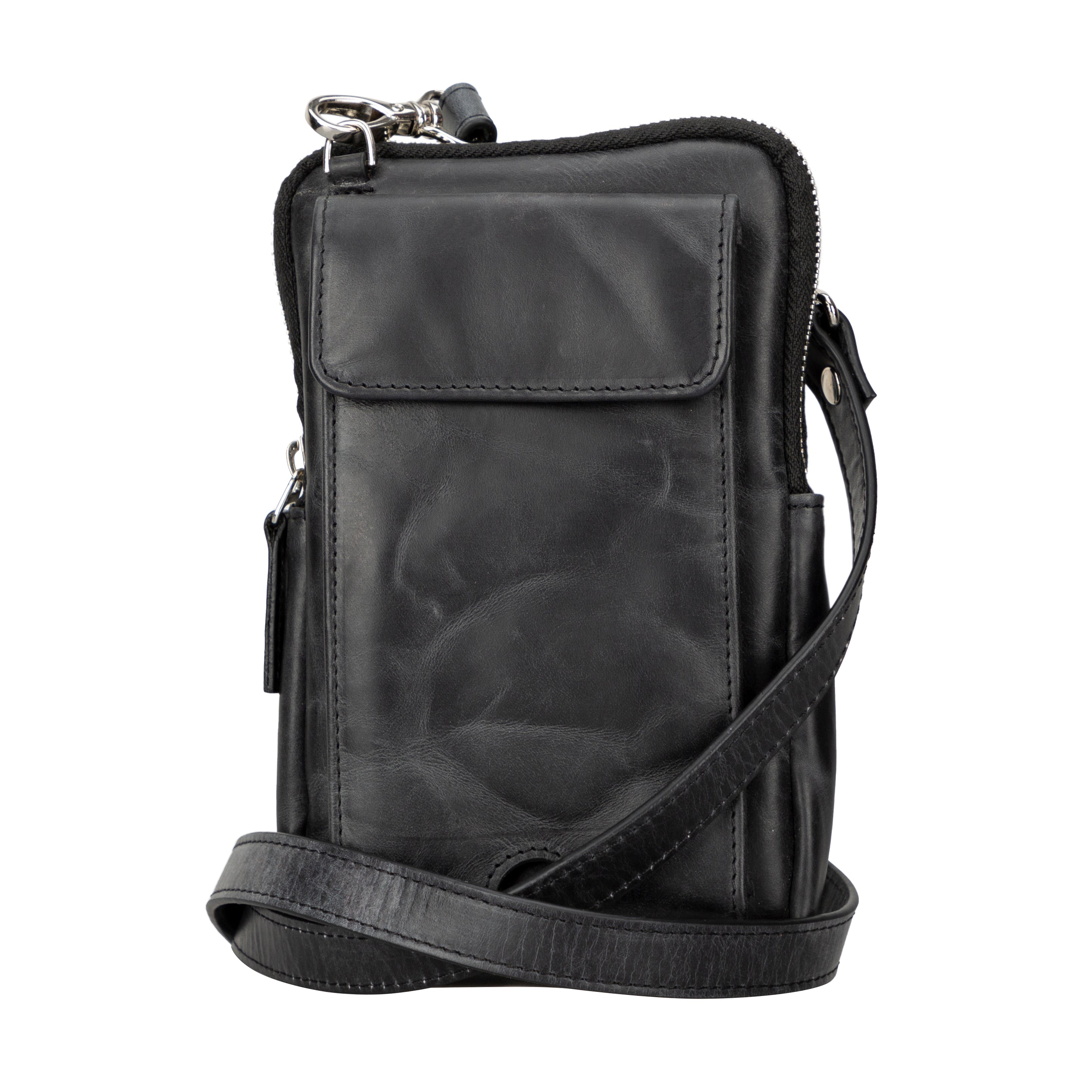 Nino Leather Crossbody Bag