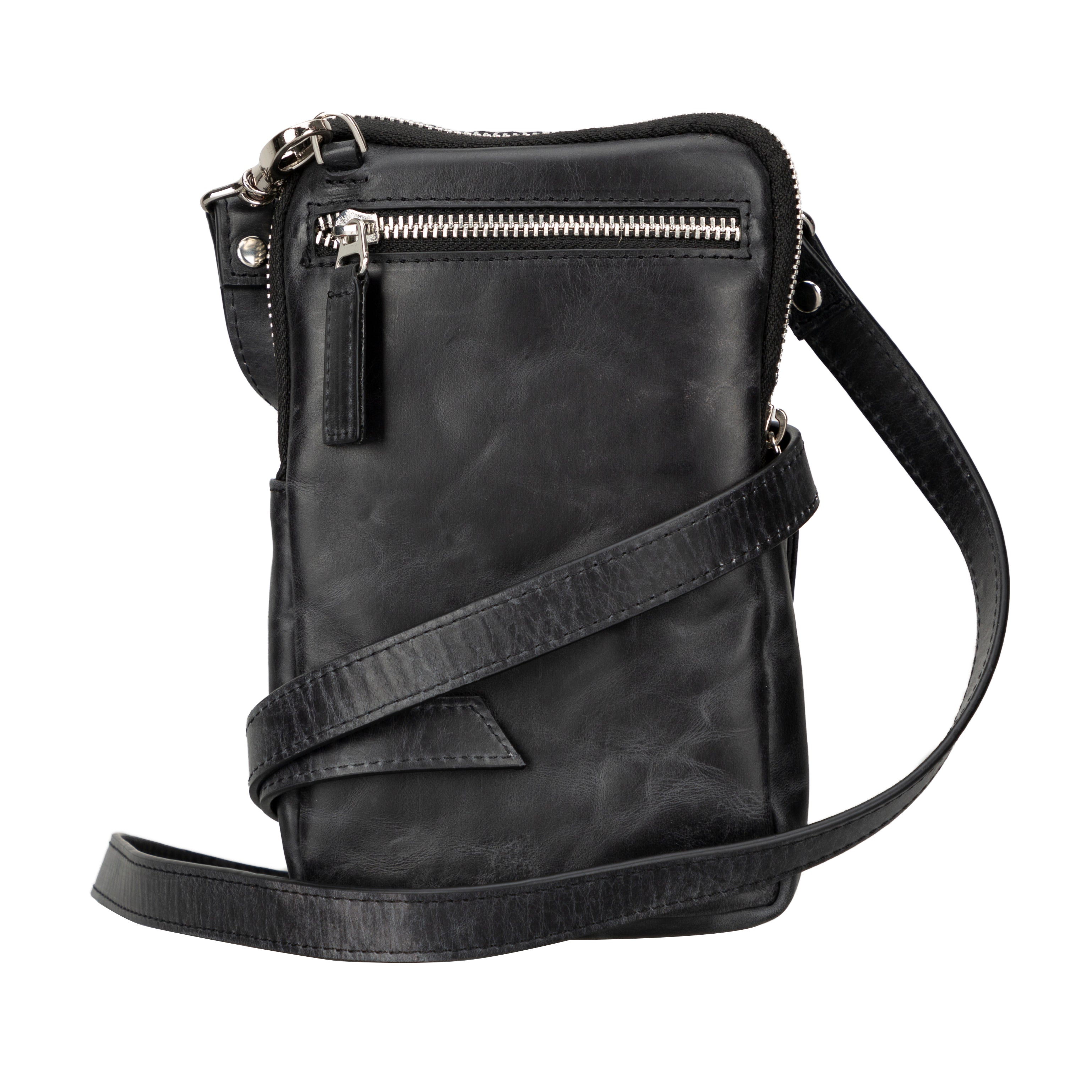Nino Leather Crossbody Bag