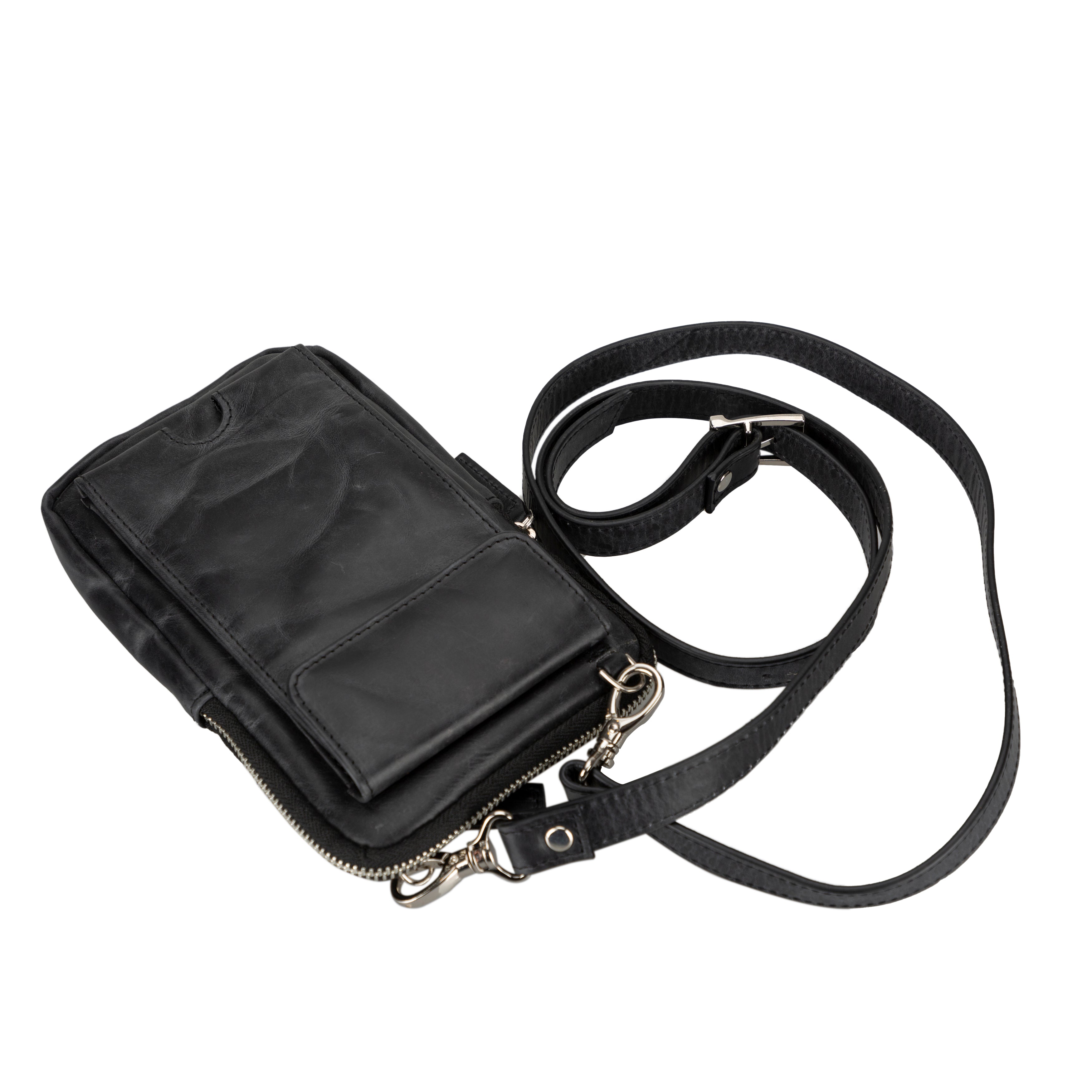 Nino Leather Crossbody Bag